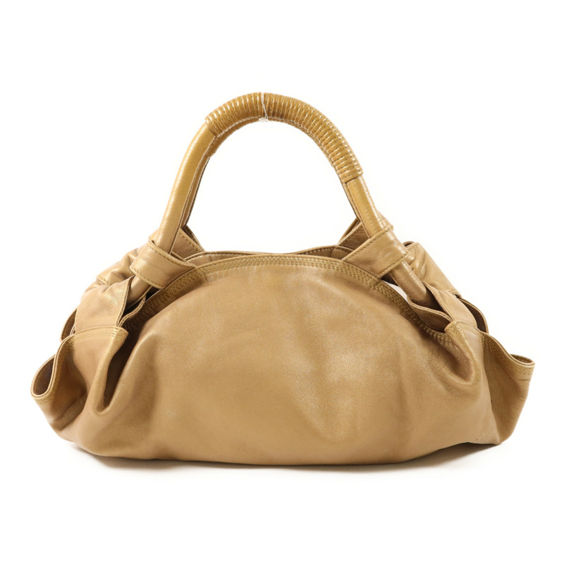 LOEWE 羊皮皮革Nappa Aire金扣手挽袋-1