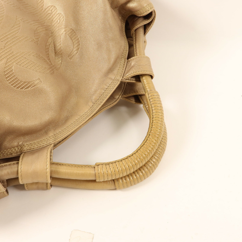 LOEWE 羊皮皮革Nappa Aire金扣手挽袋-4