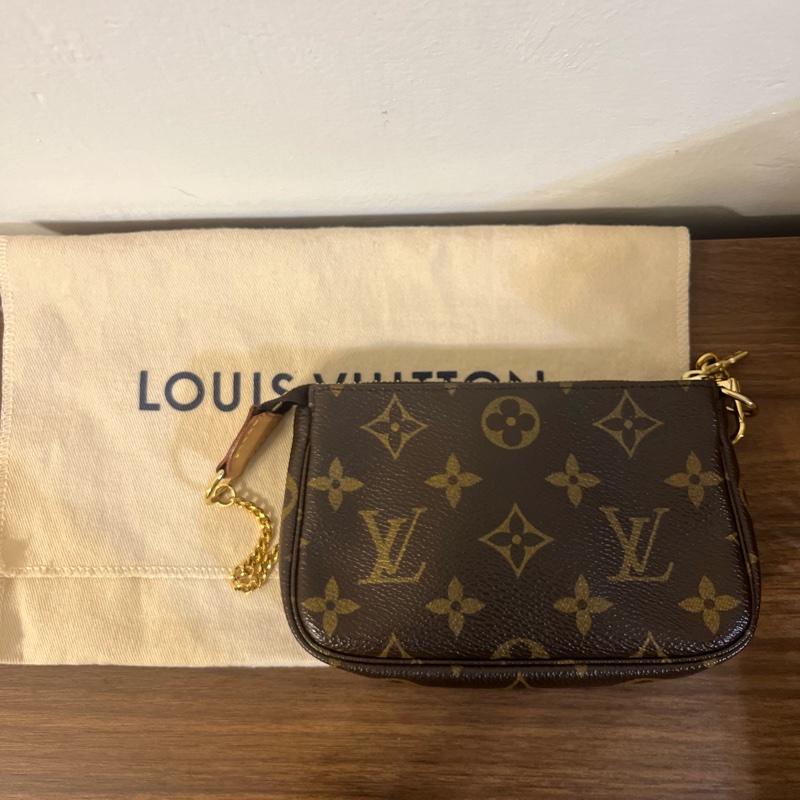 LV mini pouch迷你麻將包-4