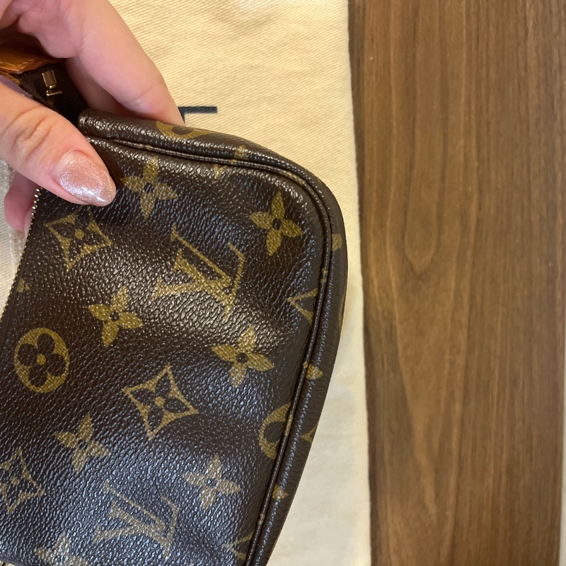 LV mini pouch迷你麻將包-8