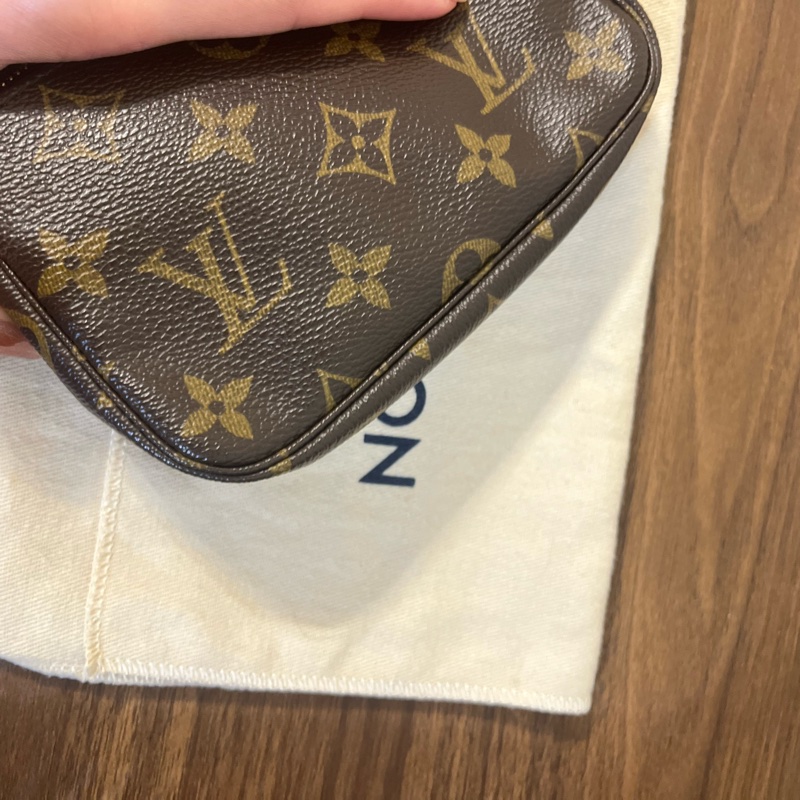 LV mini pouch迷你麻將包-9