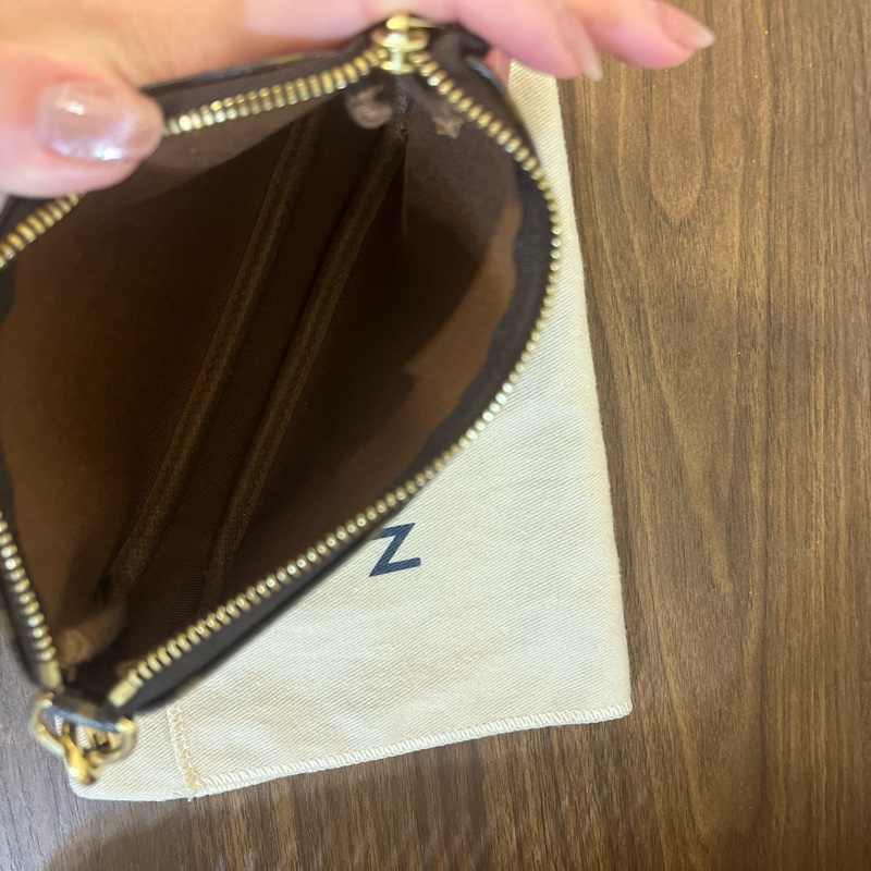 LV mini pouch迷你麻將包-14