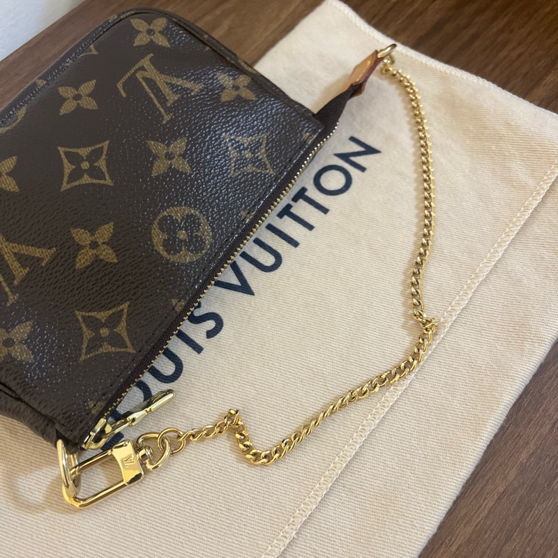 LV mini pouch迷你麻將包-18