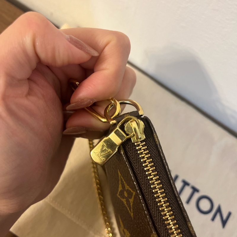 LV mini pouch迷你麻將包-20