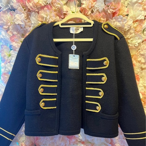 CELINE羊絨外套s碼