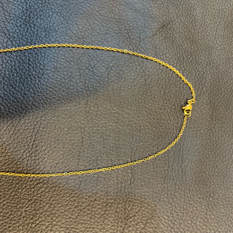 中古DIOR經典CD字母古銅項鏈-11