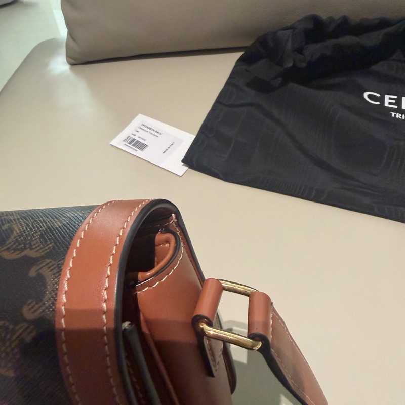 Celine Triomphe凱旋門 經典老花!-4