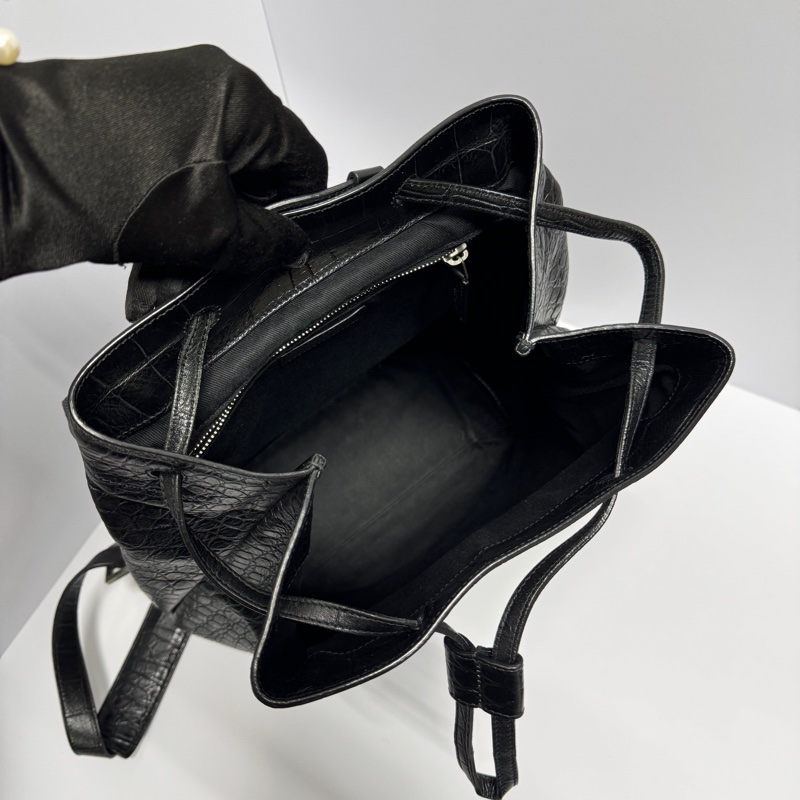 【超級新🌟】 YSL 聖羅蘭 鱷魚紋路 後背包🎒 (專櫃12萬!)-10