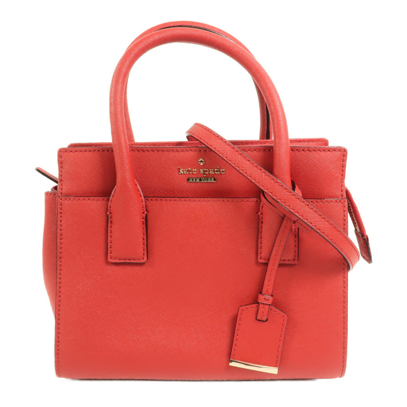 Kate Spade 牛皮皮革Shoulder Bag金扣手挽肩背兩用袋-0