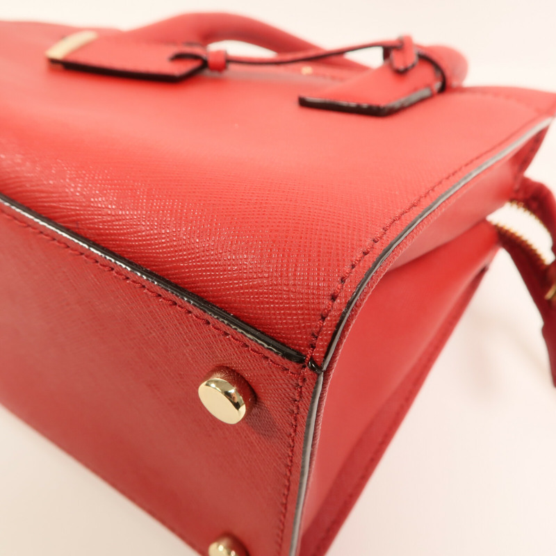 Kate Spade 牛皮皮革Shoulder Bag金扣手挽肩背兩用袋-7