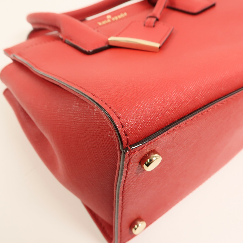 Kate Spade 牛皮皮革Shoulder Bag金扣手挽肩背兩用袋-8