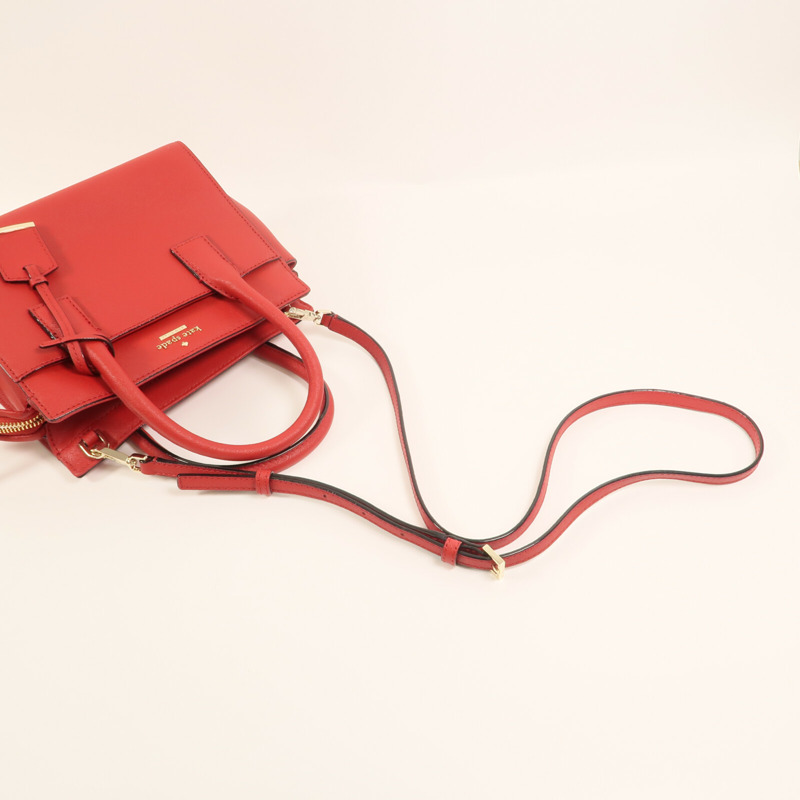 Kate Spade 牛皮皮革Shoulder Bag金扣手挽肩背兩用袋-11