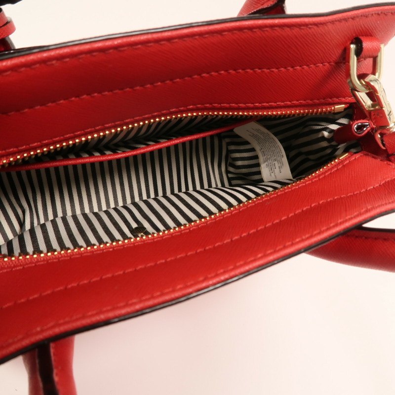 Kate Spade 牛皮皮革Shoulder Bag金扣手挽肩背兩用袋-12