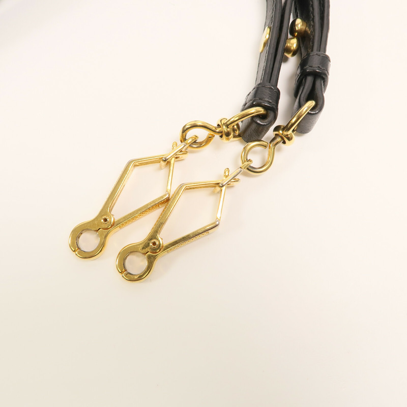 Miu Miu 牛皮皮革2 Way Shoulder金扣手挽肩背兩用袋-3