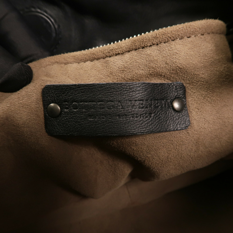 BOTTEGA VENETA 牛皮皮革Shoulder Bag銀扣肩背袋-12