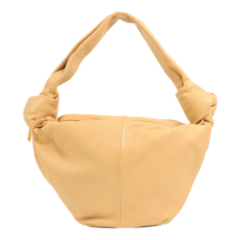 BOTTEGA VENETA 羊皮皮革Mini Double Knot金扣肩背袋-0