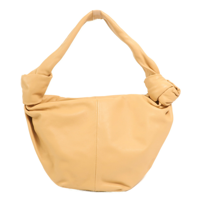 BOTTEGA VENETA 羊皮皮革Mini Double Knot金扣肩背袋-1