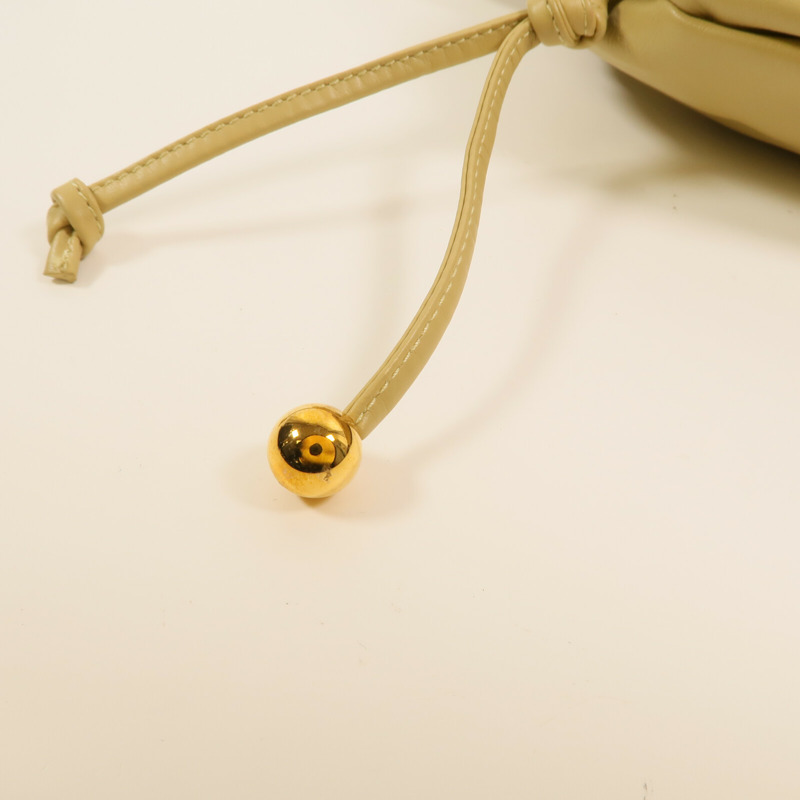 BOTTEGA VENETA 牛皮皮革The Bulb金扣肩背袋-9