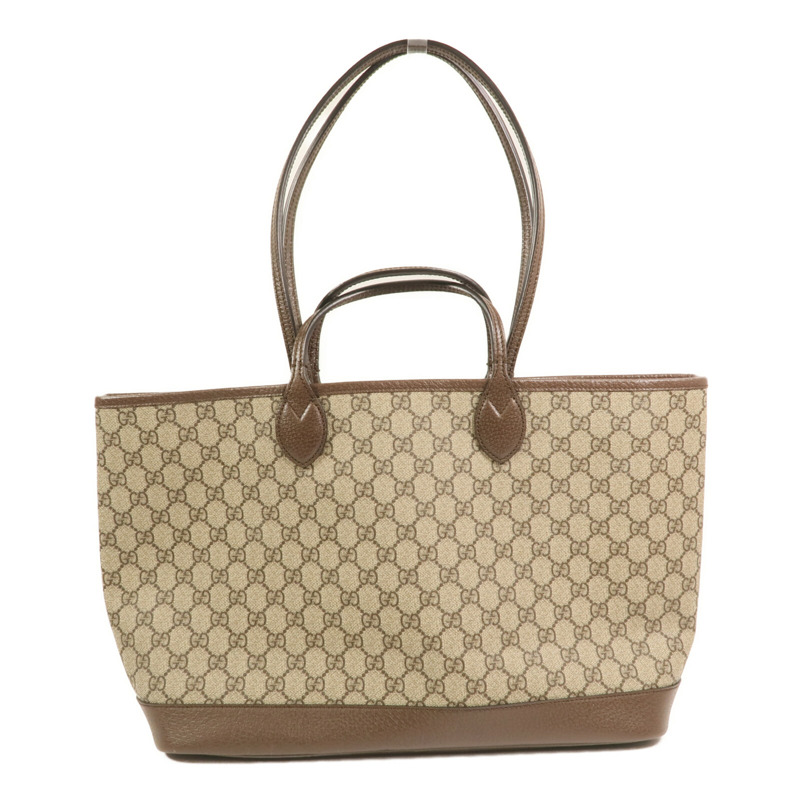 GUCCI 塗層帆布Ophidia Medium Tote Bag金扣手挽肩背兩用袋-1