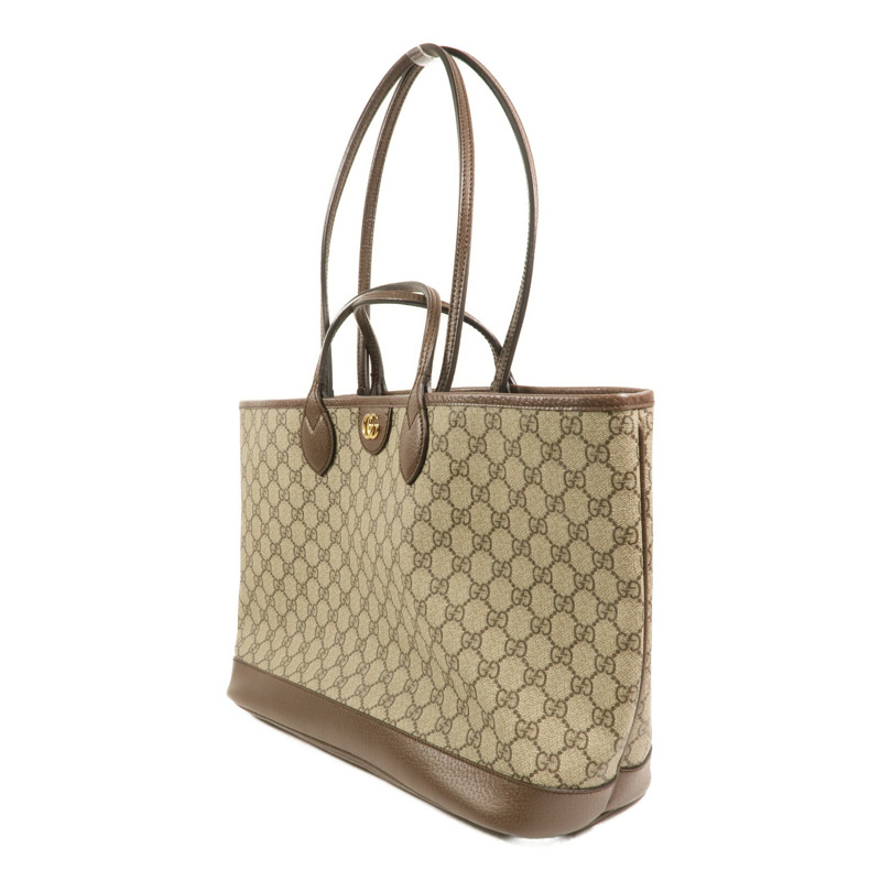 GUCCI 塗層帆布Ophidia Medium Tote Bag金扣手挽肩背兩用袋-2