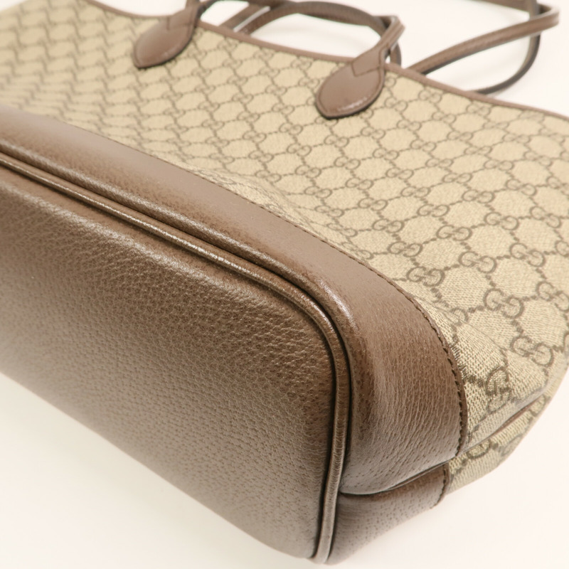 GUCCI 塗層帆布Ophidia Medium Tote Bag金扣手挽肩背兩用袋-7