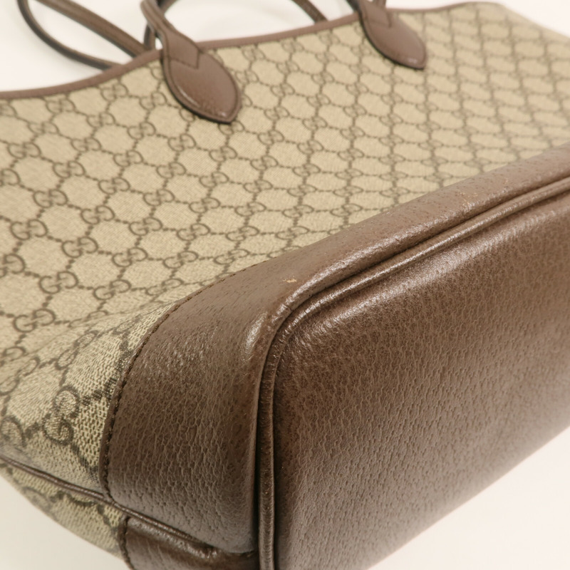 GUCCI 塗層帆布Ophidia Medium Tote Bag金扣手挽肩背兩用袋-8