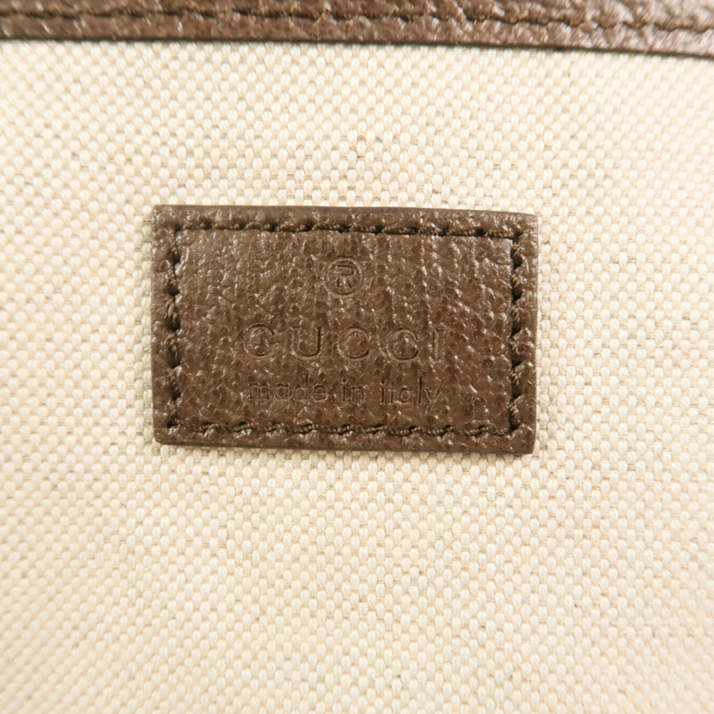 GUCCI 塗層帆布Ophidia Medium Tote Bag金扣手挽肩背兩用袋-10