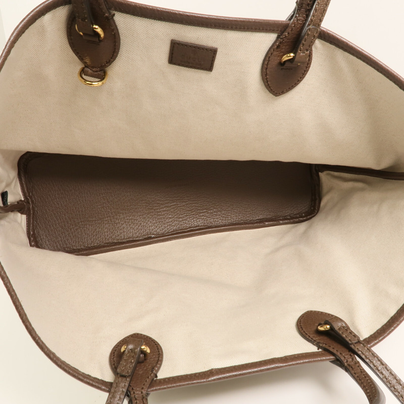 GUCCI 塗層帆布Ophidia Medium Tote Bag金扣手挽肩背兩用袋-11