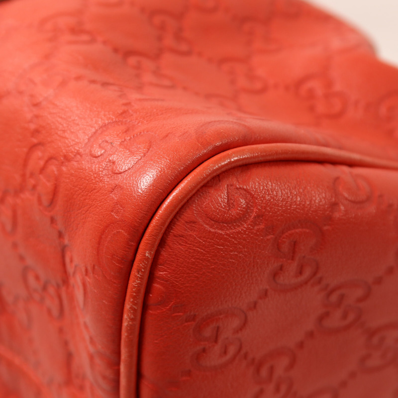 GUCCI 牛皮皮革Hand Bag金扣手挽袋-11