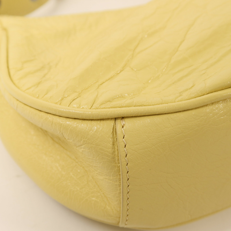 BALENCIAGA 羊皮皮革Le Cagole XS銀扣肩背袋-14