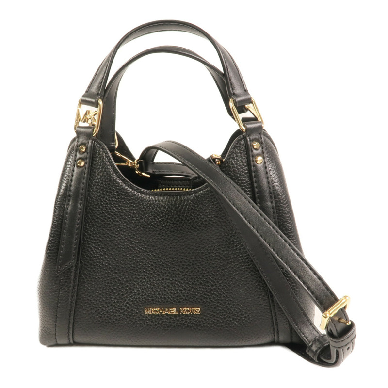 Michael Kors 牛皮皮革Shoulder Bag金扣手挽肩背兩用袋-0