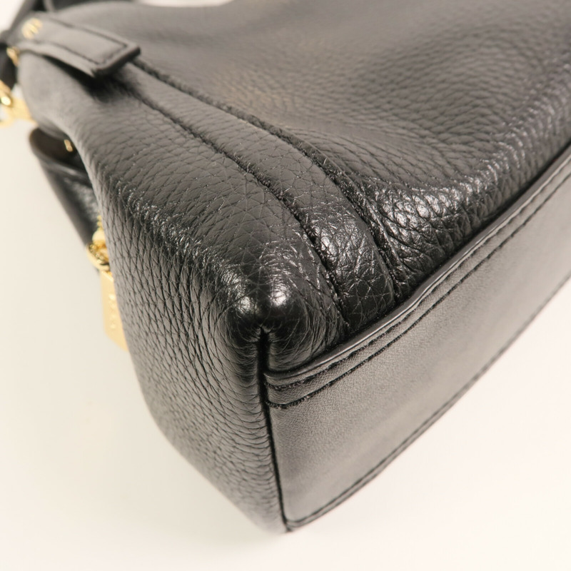 Michael Kors 牛皮皮革Shoulder Bag金扣手挽肩背兩用袋-8