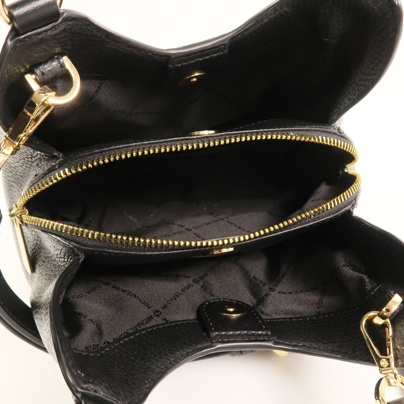 Michael Kors 牛皮皮革Shoulder Bag金扣手挽肩背兩用袋-12