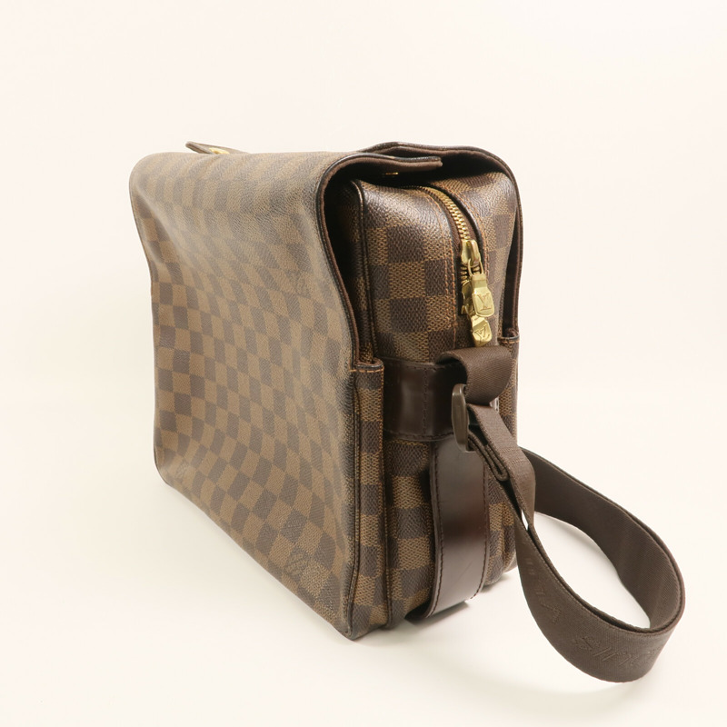 LOUIS VUITTON Damier Naviglio金扣肩背袋-2