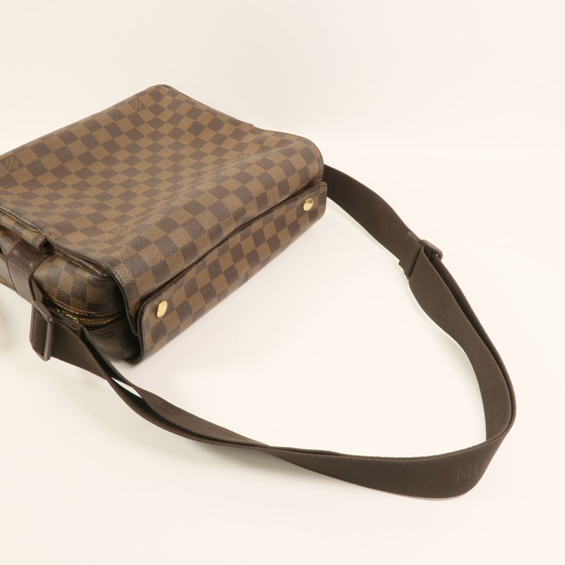 LOUIS VUITTON Damier Naviglio金扣肩背袋-3