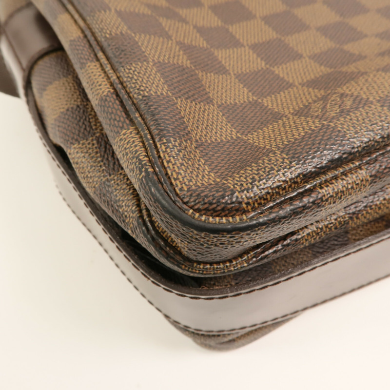 LOUIS VUITTON Damier Naviglio金扣肩背袋-6