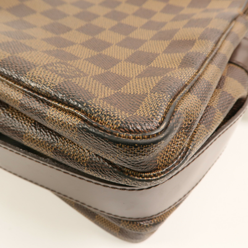 LOUIS VUITTON Damier Naviglio金扣肩背袋-7