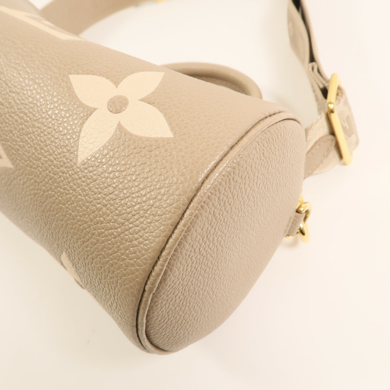 LOUIS VUITTON Monogram Empreinte Papillon BB金扣手挽肩背兩用袋-8