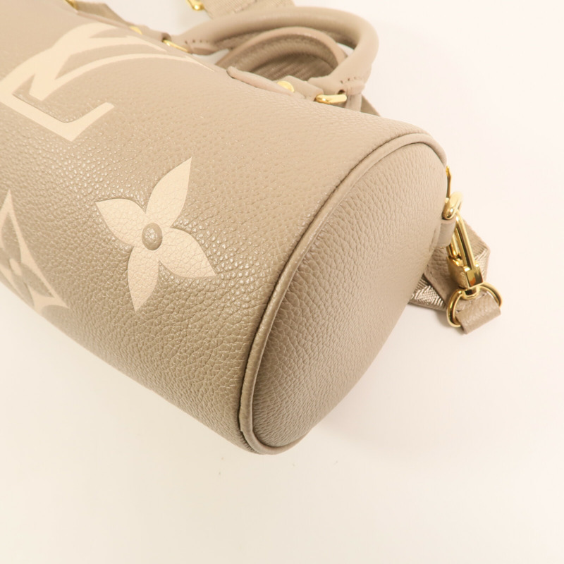 LOUIS VUITTON Monogram Empreinte Papillon BB金扣手挽肩背兩用袋-10