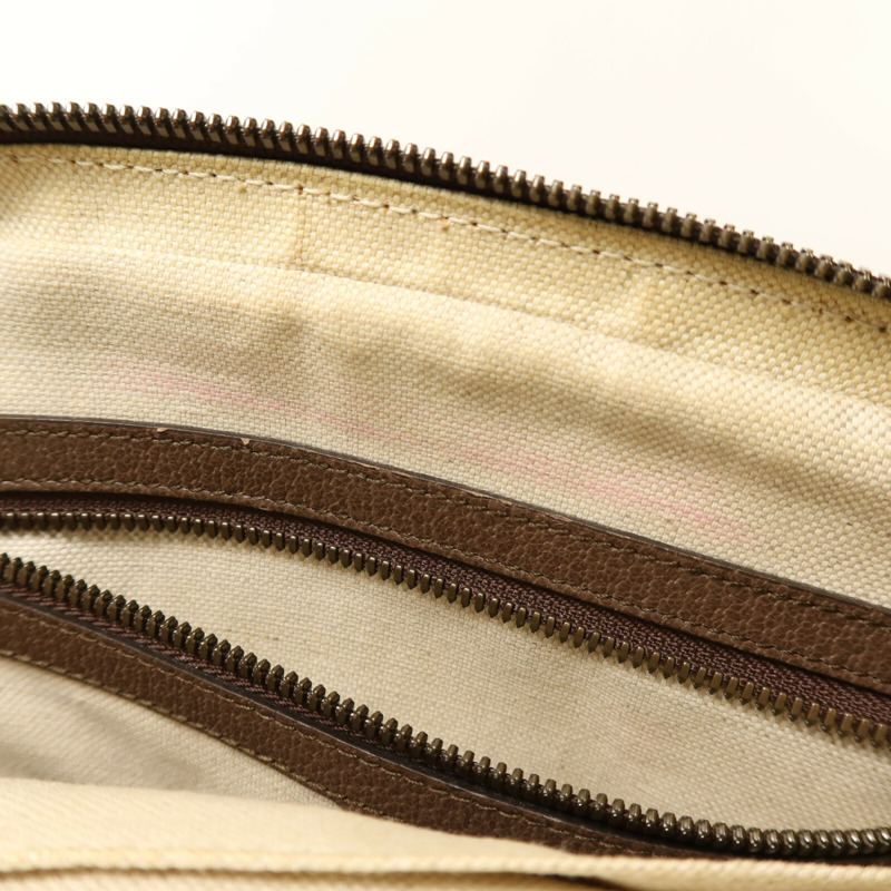 GUCCI 塗層帆布Ophidia GG金扣肩背袋-15