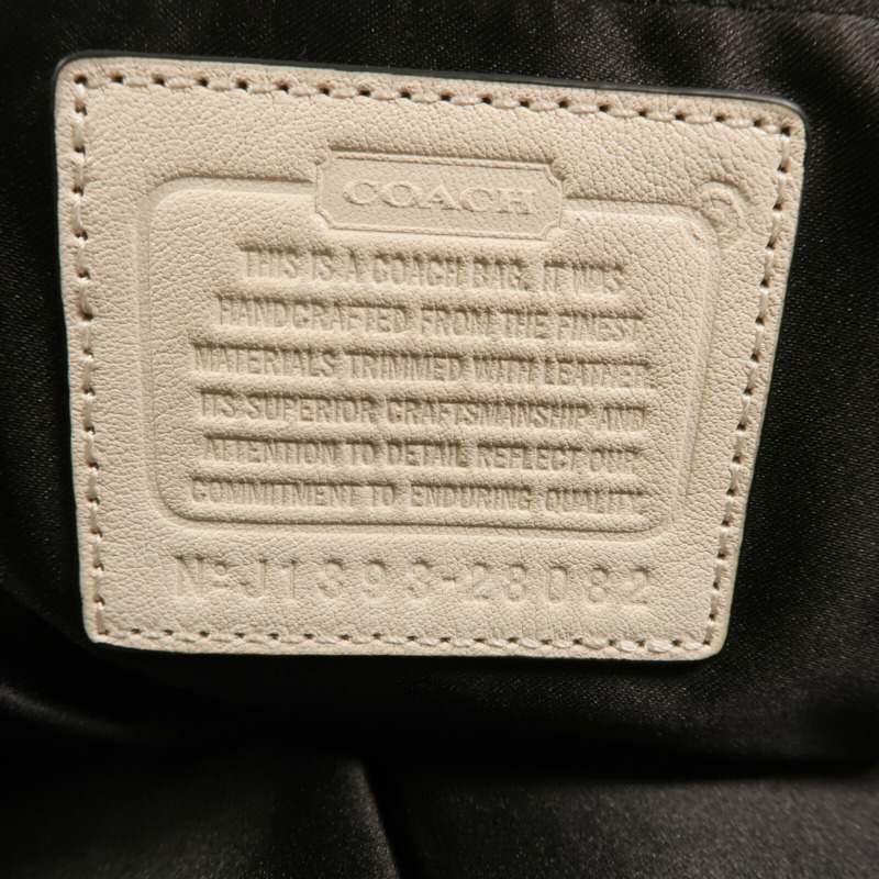 COACH 帆布Shoulder Bag金扣肩背袋-13