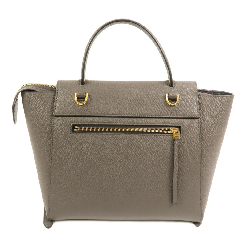 CELINE 牛皮皮革Belt Bag金扣手挽肩背兩用袋-1