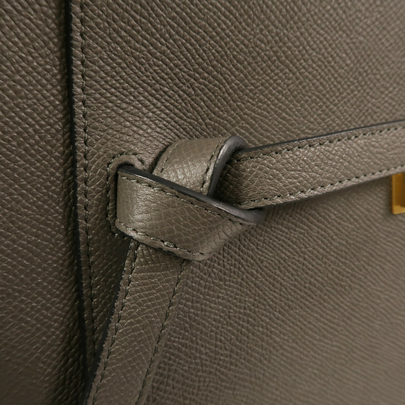 CELINE 牛皮皮革Belt Bag金扣手挽肩背兩用袋-12