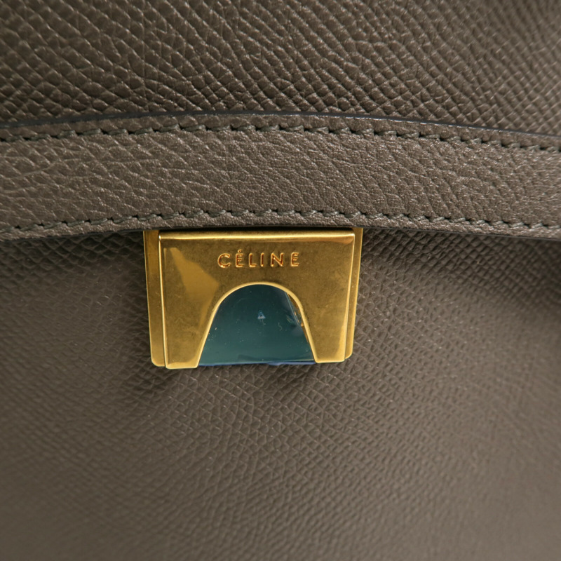 CELINE 牛皮皮革Belt Bag金扣手挽肩背兩用袋-15