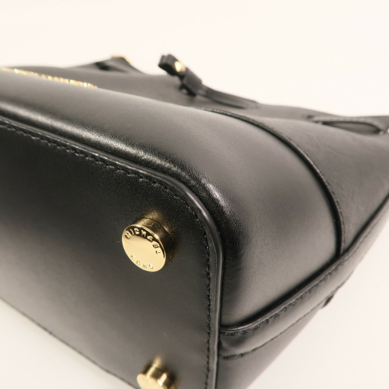 Michael Kors 牛皮皮革Bucket Bag金扣肩背袋-4