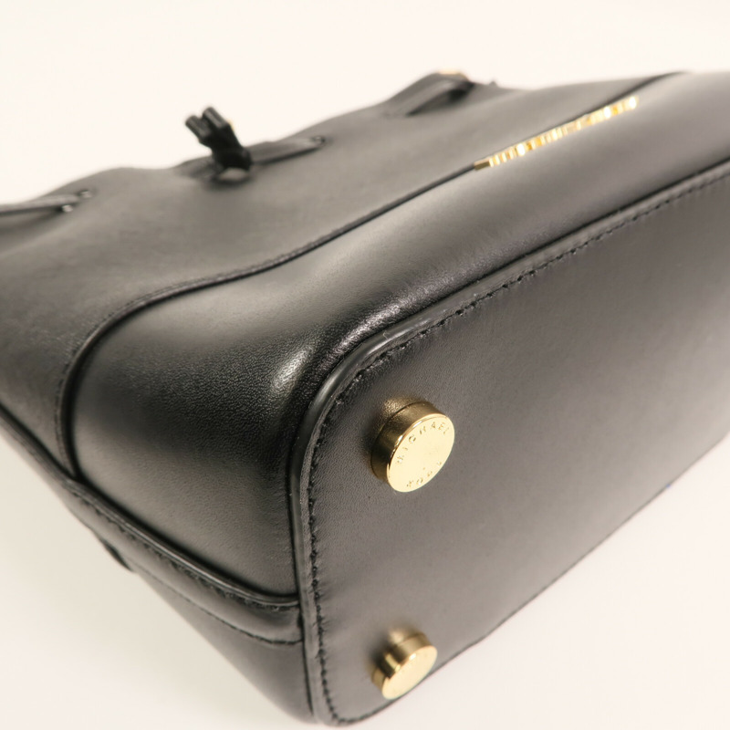 Michael Kors 牛皮皮革Bucket Bag金扣肩背袋-5