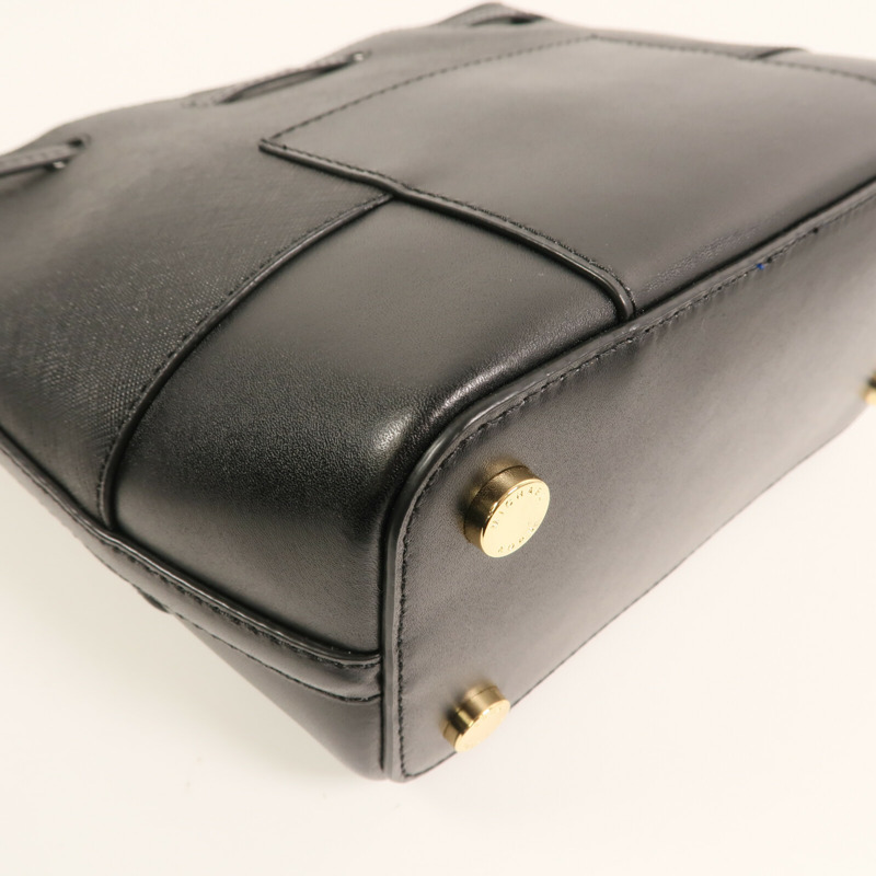 Michael Kors 牛皮皮革Bucket Bag金扣肩背袋-7