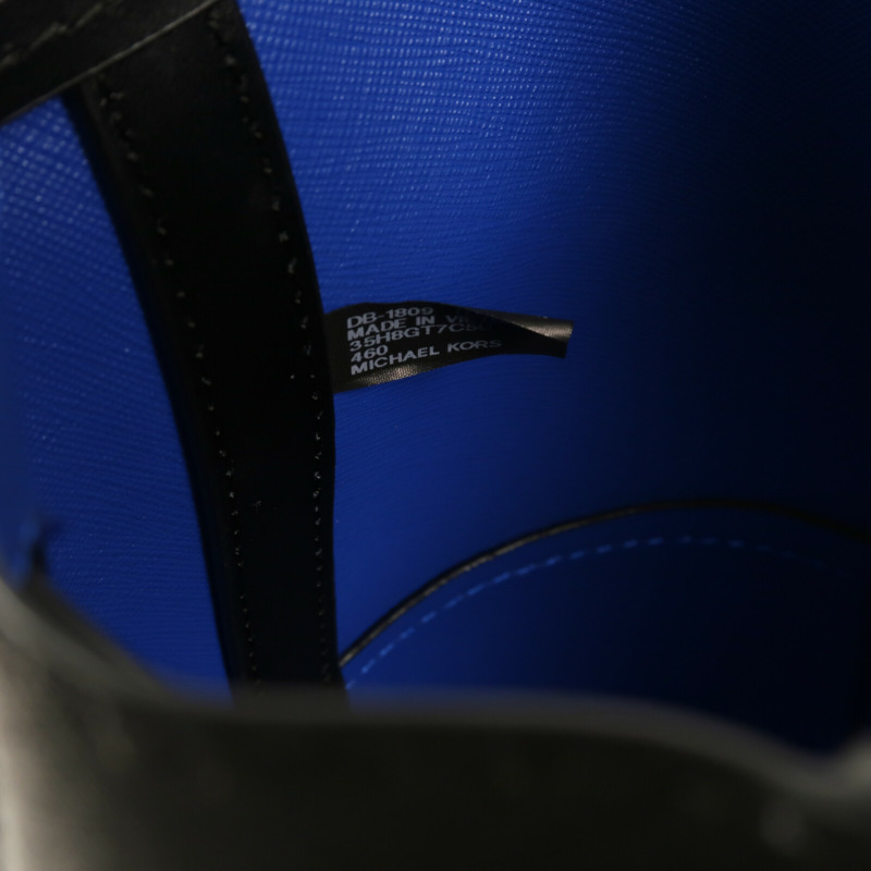 Michael Kors 牛皮皮革Bucket Bag金扣肩背袋-13