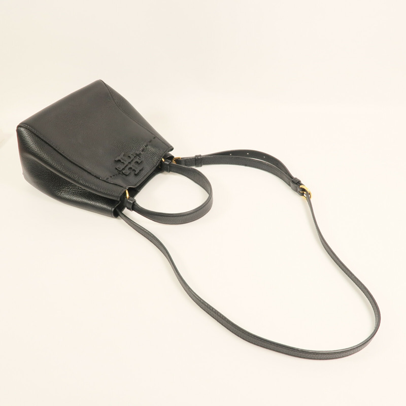 Tory Burch 牛皮皮革Shoulder Bag金扣手挽肩背兩用袋-3