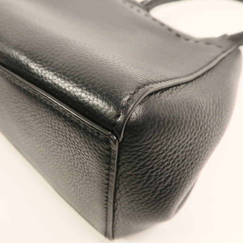 Tory Burch 牛皮皮革Shoulder Bag金扣手挽肩背兩用袋-7